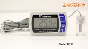 宝鸡认证的报警温度计 内外传感器