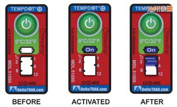 �����¶�ָʾ��ǩ �ۼ�����ʱ��/�¶ȵı�ǩ