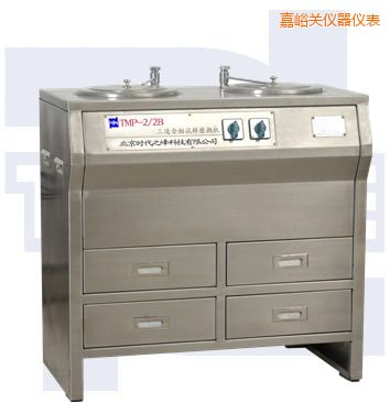 嘉峪关双盘三速金相试样磨抛机(部分不锈钢)