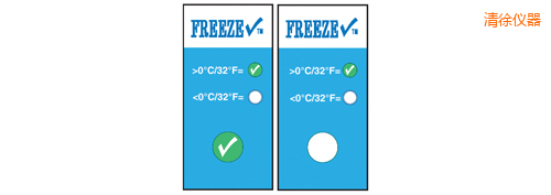 清徐温度指示标签 冷冻检查 Thermolabels