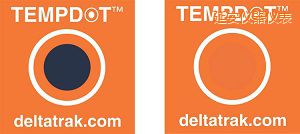 �Ӱ��¶�ָʾ��ǩ Tempdot ����ϴ�����ǩ