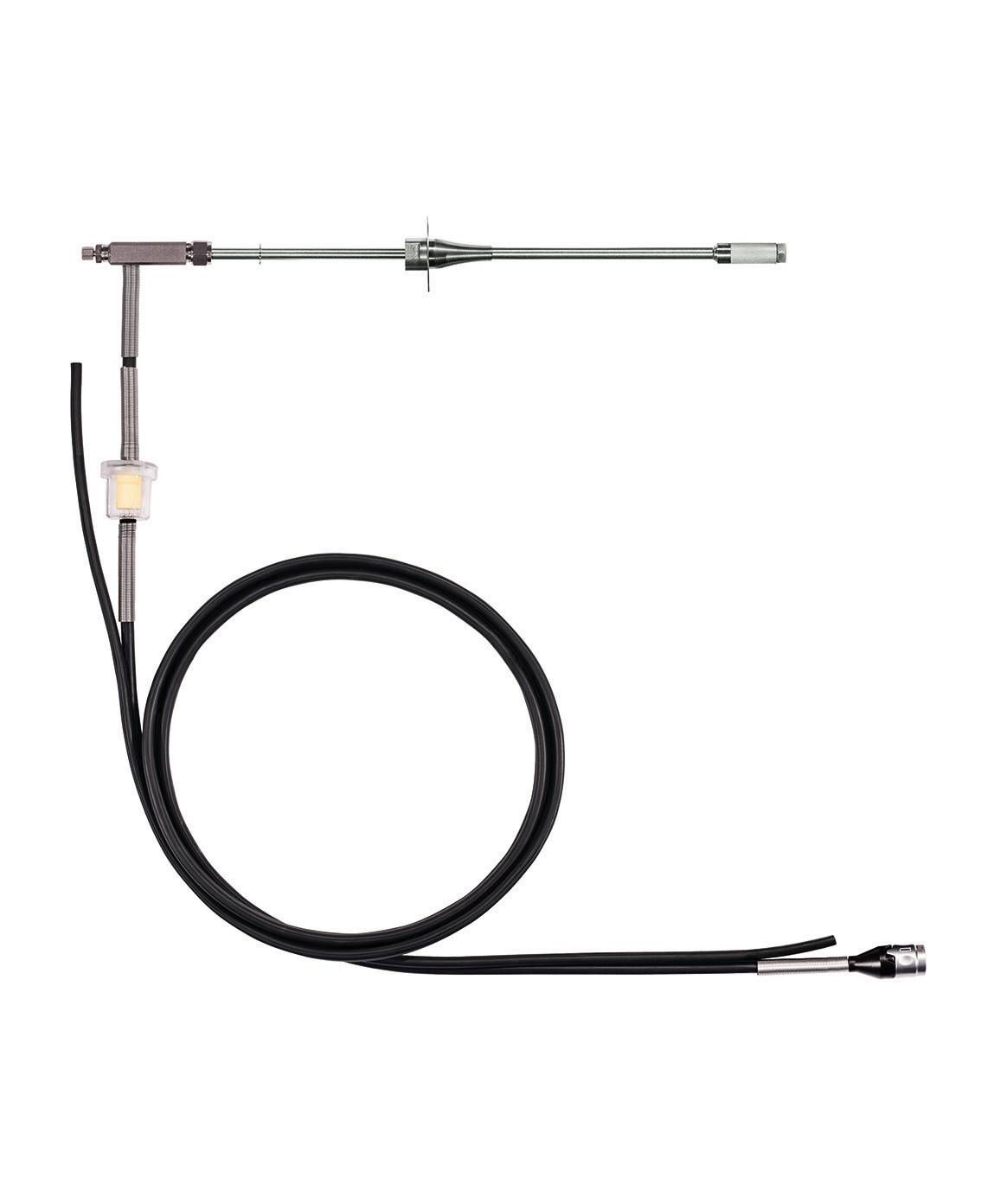 Flue gas probe with preliminary filter